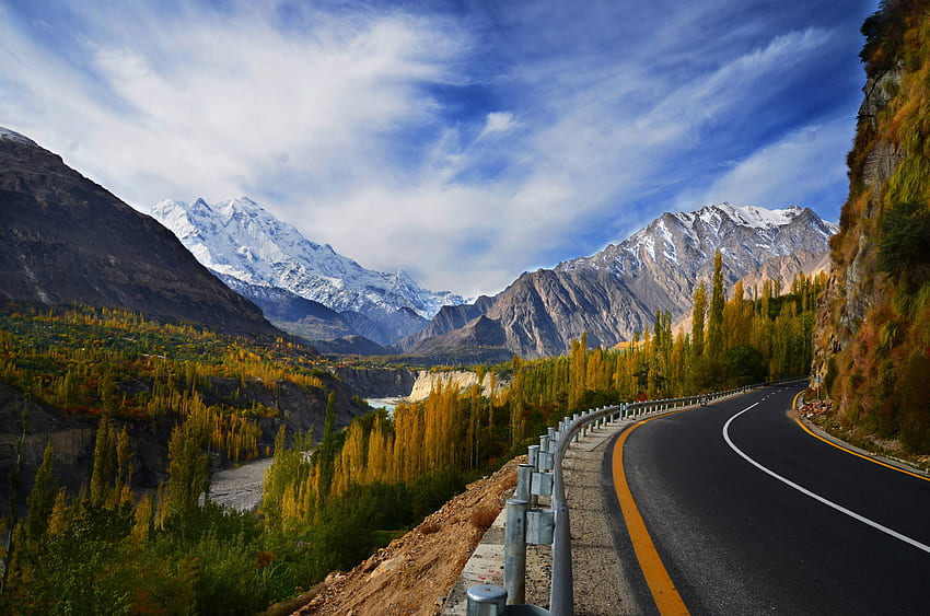 Jalan Raya Karakoram Terbaik Wallpaper HD