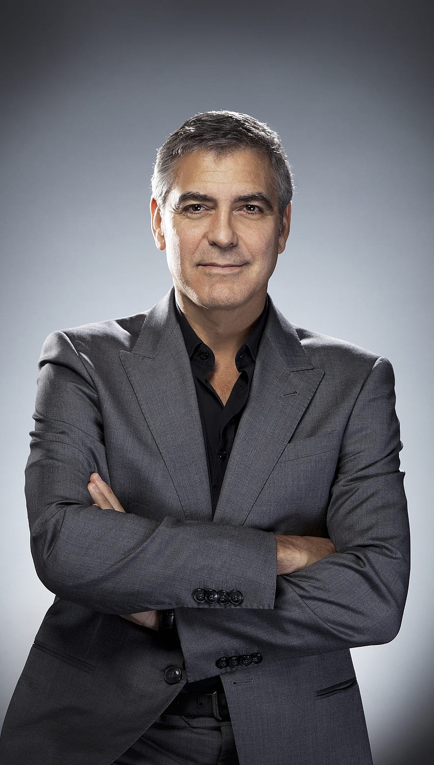 George Clooney - Bestes HTC One und einfach zu bedienen HD-Handy-Hintergrundbild