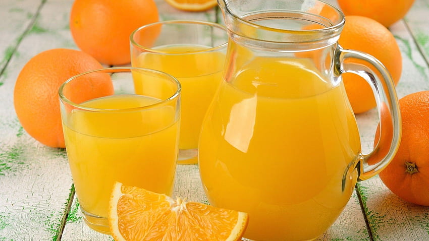 Orange Juice HD wallpaper