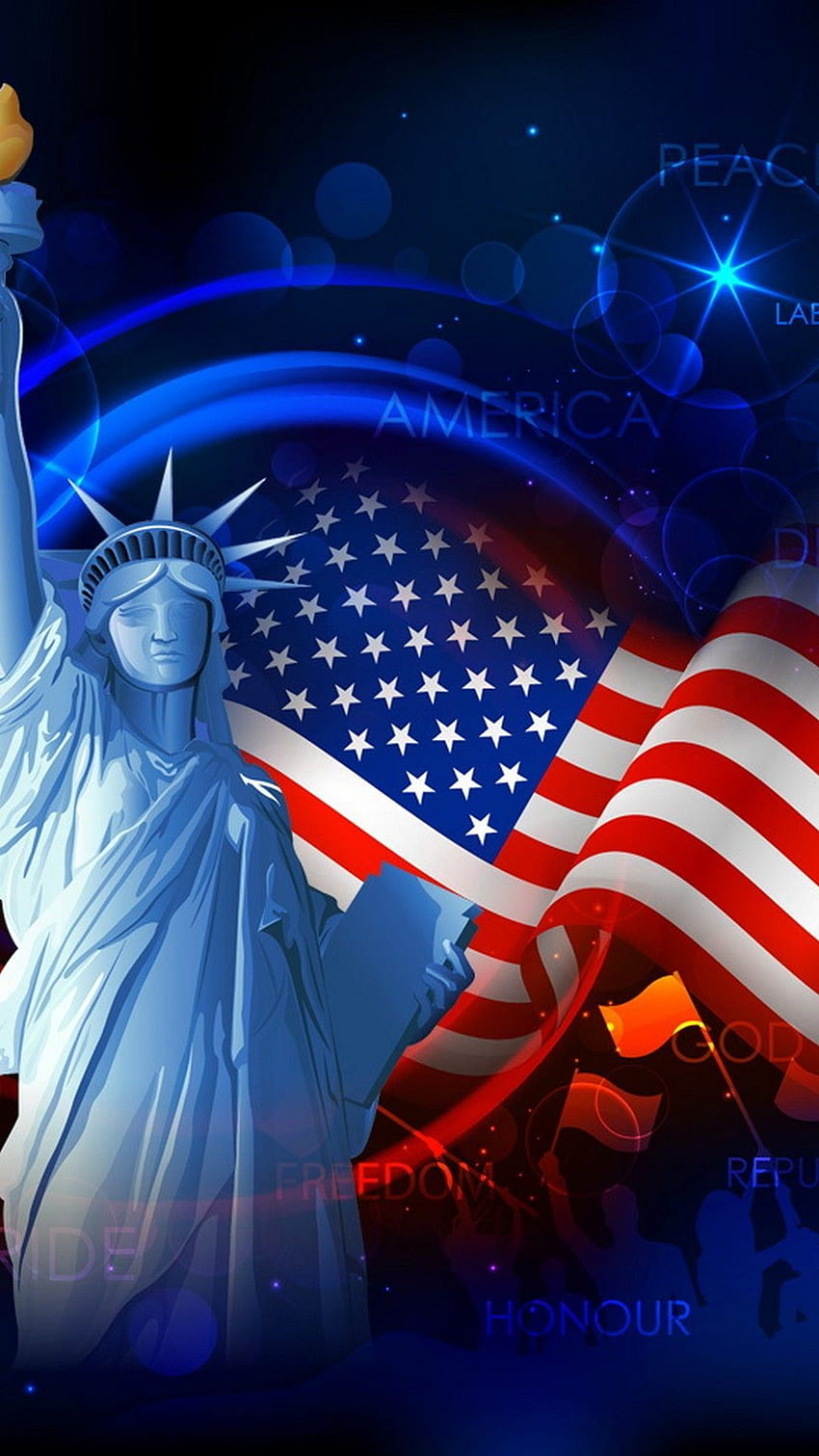 Telefono bandiera americana con pixel ad alta risoluzione. All Mobile A. Bandiera americana, patriottica, bandiere Sfondo del telefono HD