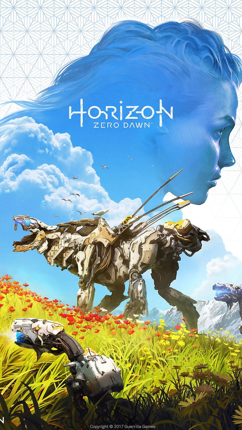 Horizon Zero Dawn HD тапет за телефон