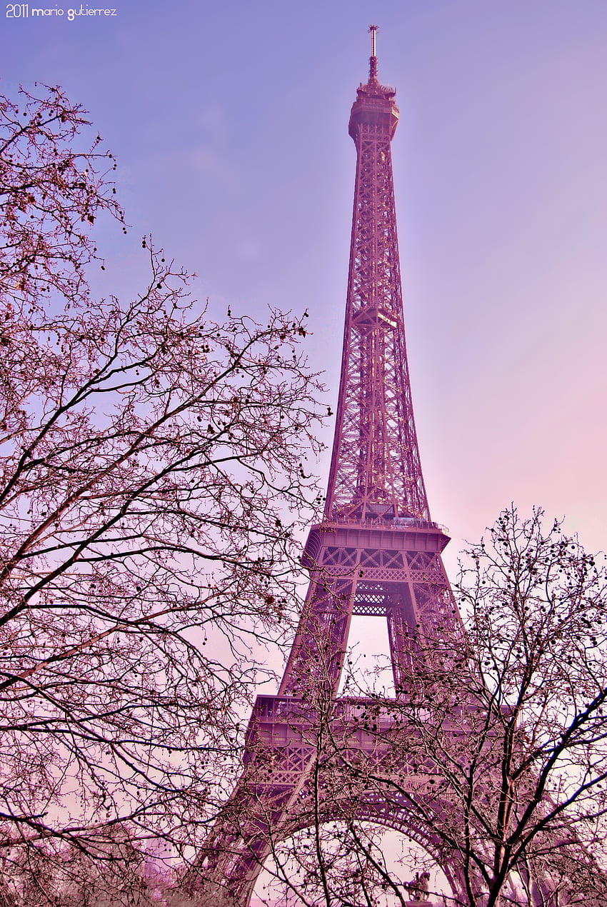 Pink Paris Eiffel Tower . Cute Paris , Vintage Paris and Pink ...