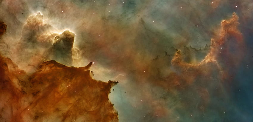 space, Galaxy, Pillars of Creation / HD wallpaper