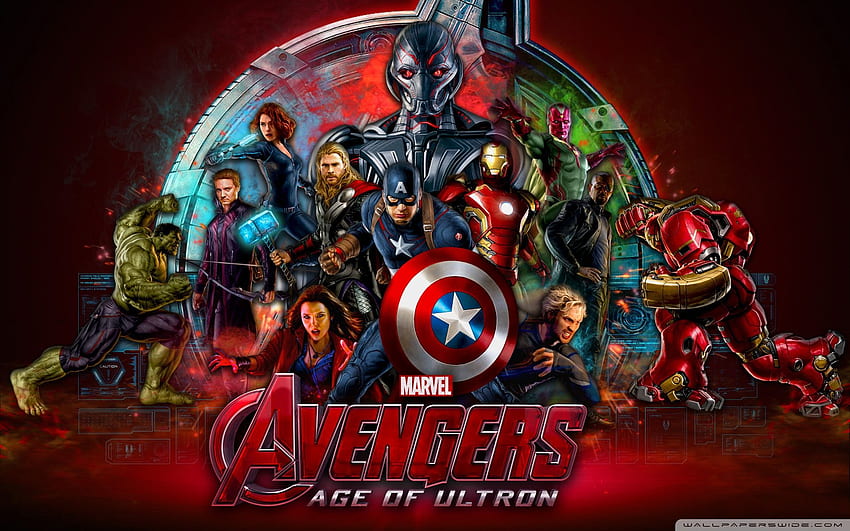 Avengers Age Of Ultron Superheroes ❤ for, Avengers Cartoon HD wallpaper |  Pxfuel