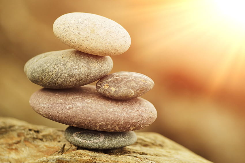 Stack of Zen Stones, Balance Zen HD wallpaper