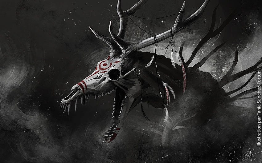 wendigo에 대한 이미지 검색결과. Wendigo, Creature art, Mythical creatures HD wallpaper
