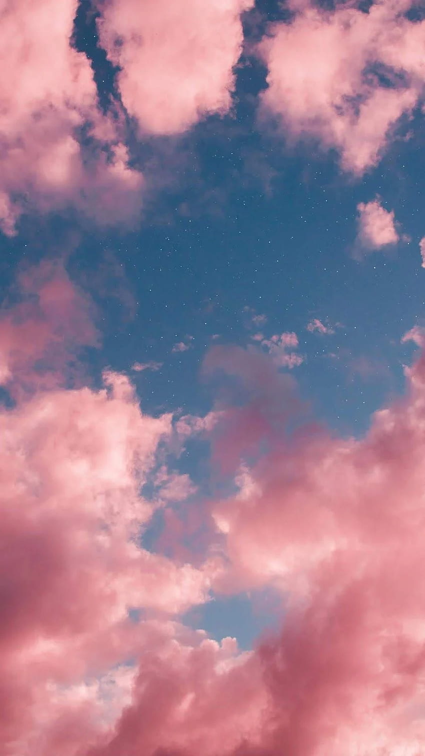 Fundo do céu rosa. Céu noturno, lindo céu rosa Papel de parede de celular HD