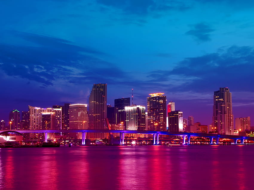 Miami dla , Miami Pink Tapeta HD