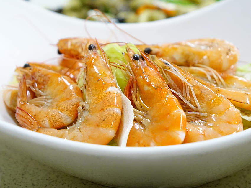 Food, Shrimp, Appetizing, Boiled HD wallpaper