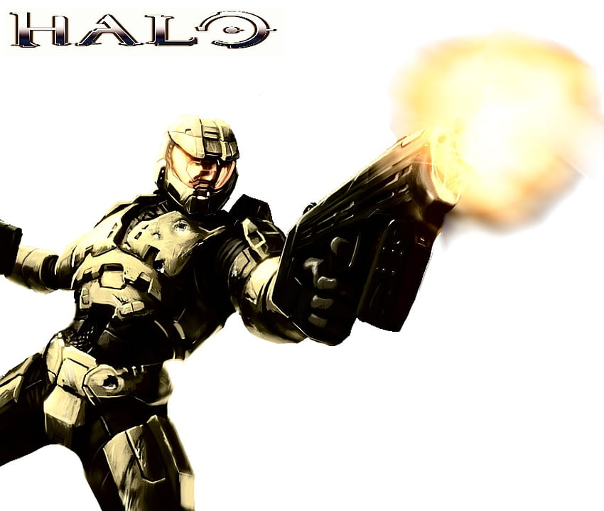 Halo: Combat Evolved, alone, pistole, capo supremo Sfondo HD