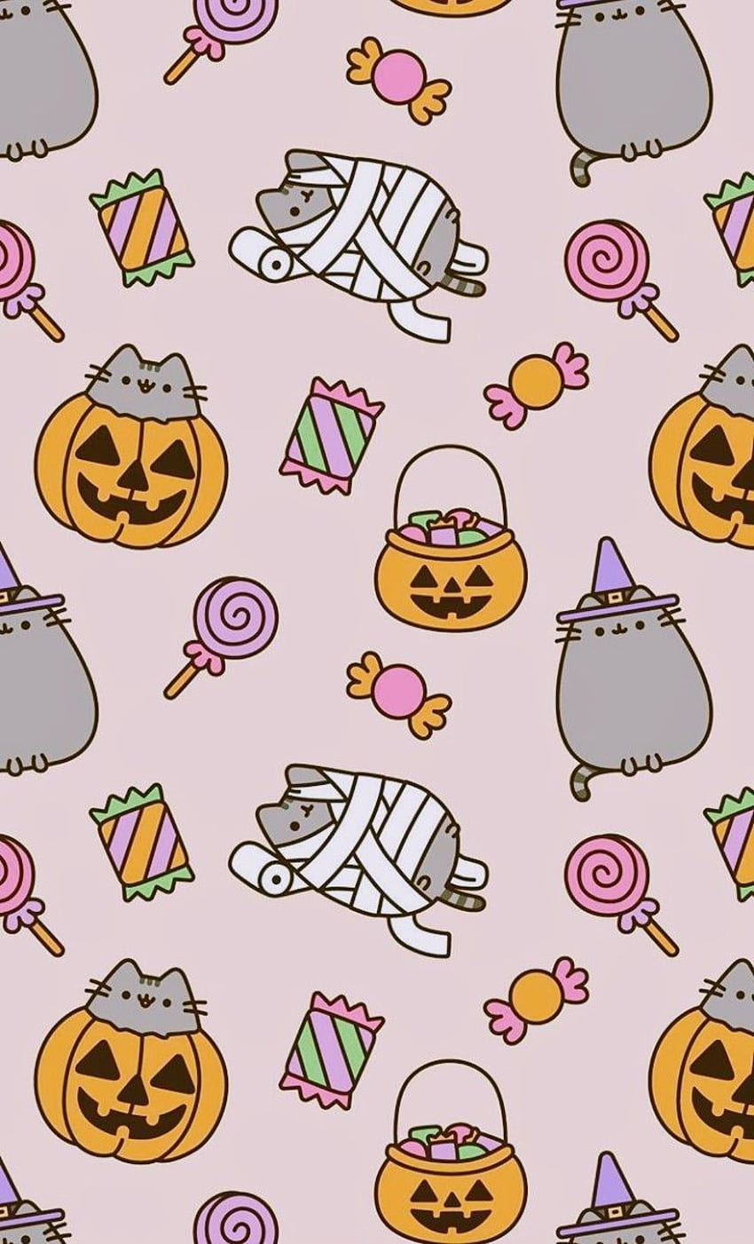 Download Kawaii Halloween Two Hello Kitty Wallpaper  Wallpaperscom