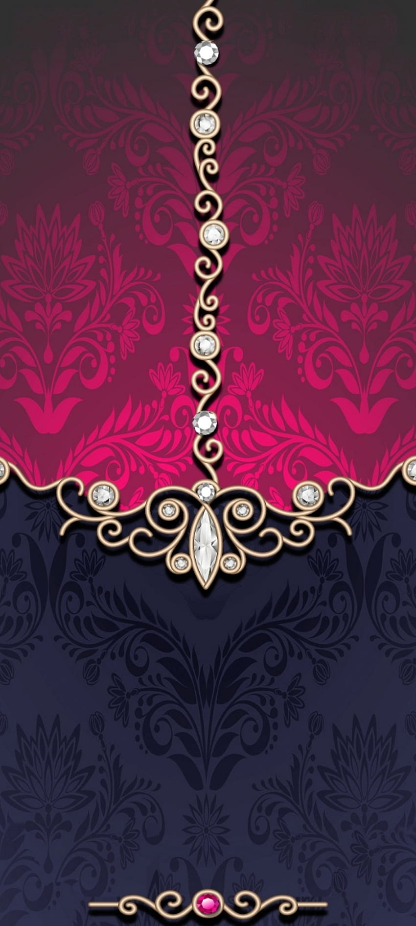 Diamond Jewelry, beautiful, magenta, pastel, pink, Luxury HD phone wallpaper