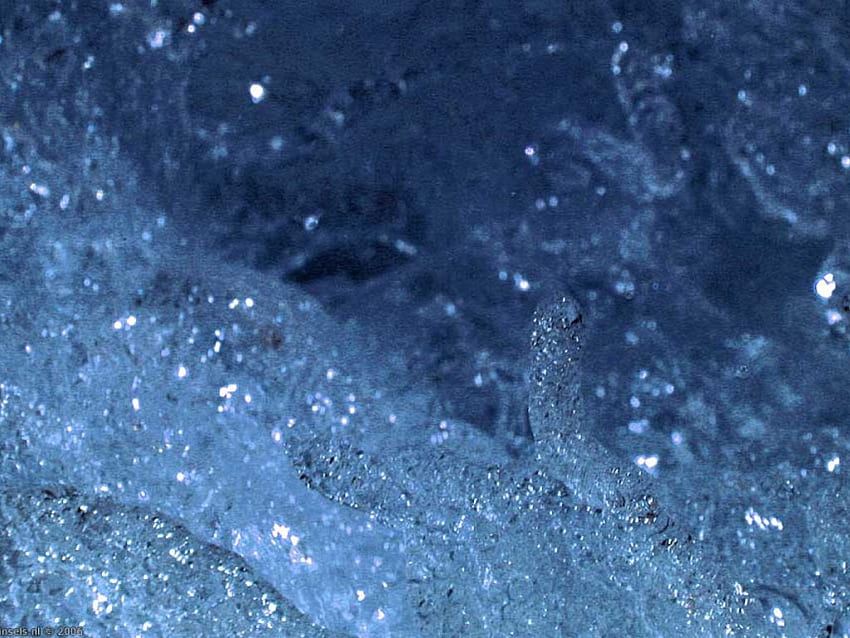 Blue Water, splashes, water HD wallpaper