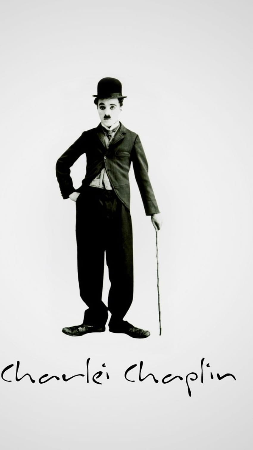 Знаменитост Чарли Чаплин () HD тапет за телефон