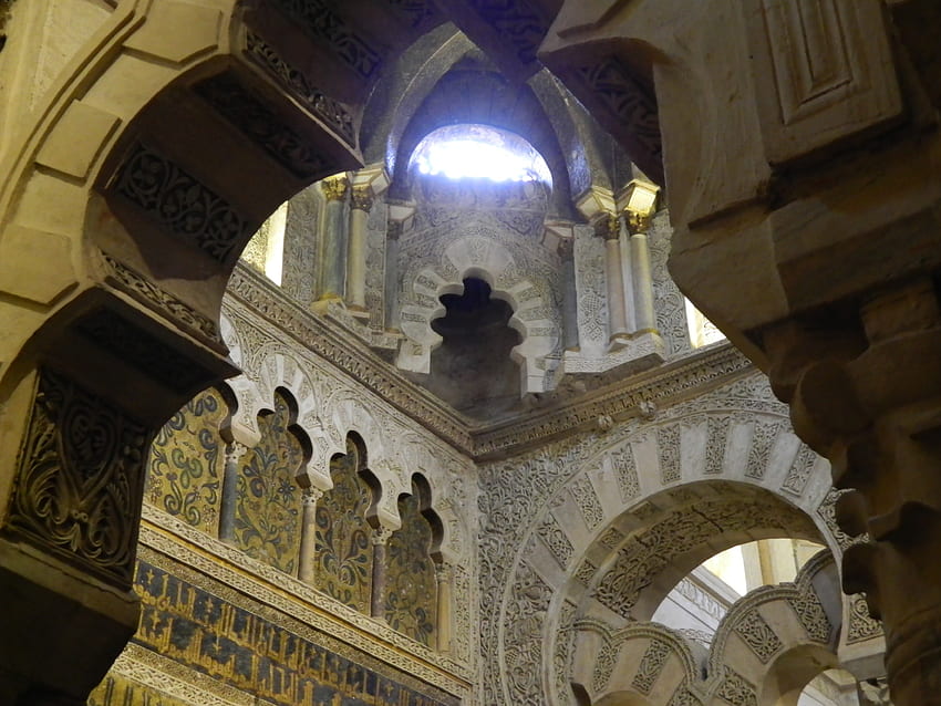 Mezquita Cathedral, Mesquita, Espanha, Córdoba, Andaluzia papel de parede HD