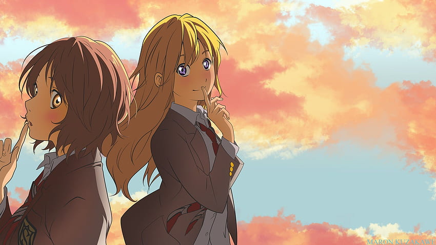 Miyazono Kaori - Korigengi - Anime Wallpaper HD Source  Anime character  names, Your lie in april, Anime shows