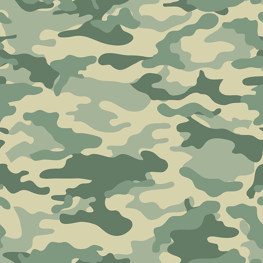 Camuffamento dell'esercito in poster militare verde e marrone Sfondo del telefono HD