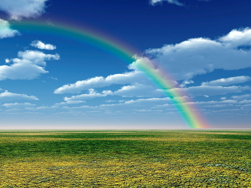 Beautiful Natural Rainbow - Real Rainbow - - HD wallpaper | Pxfuel