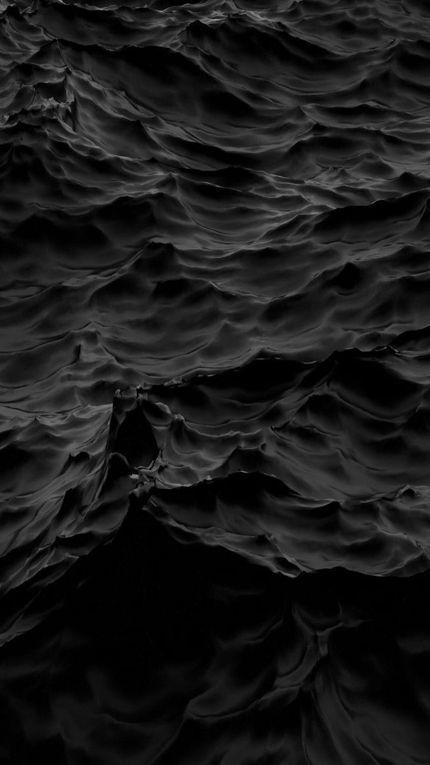Lautan gelap. W A L L PA P E R. Dark , Black wallpaper ponsel HD