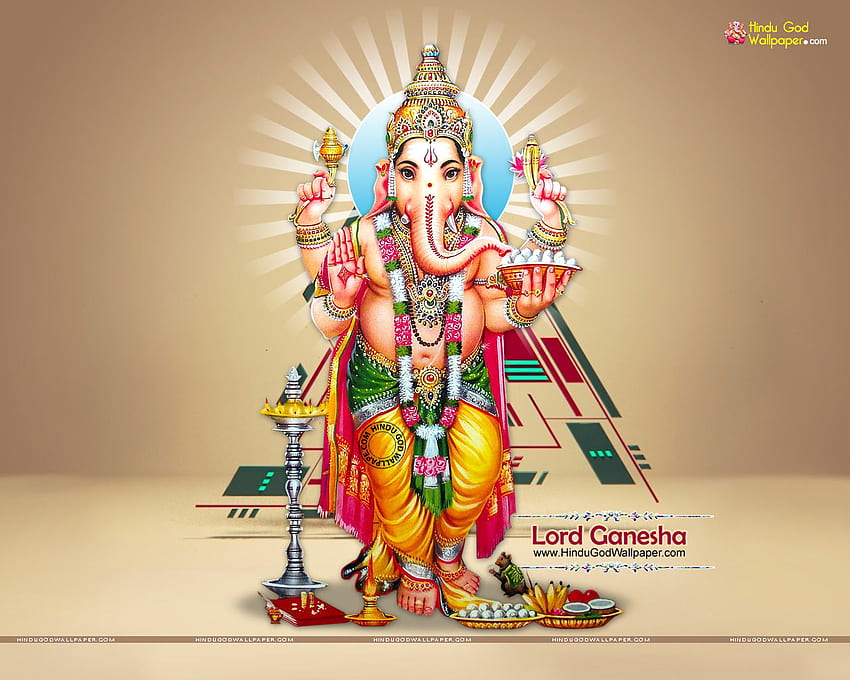 Lord Ganesha Standing , ,, Vinayaka HD wallpaper