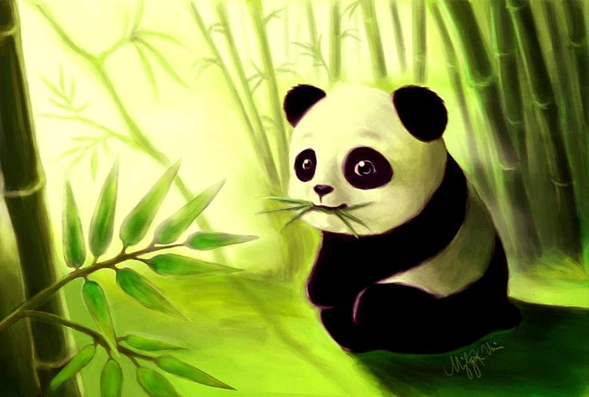 Anime Panda, Kawaii Cartoon Panda HD wallpaper | Pxfuel