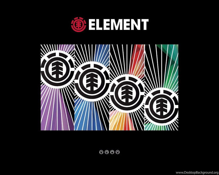 Skateboarding elementu, logo elementu Tapeta HD