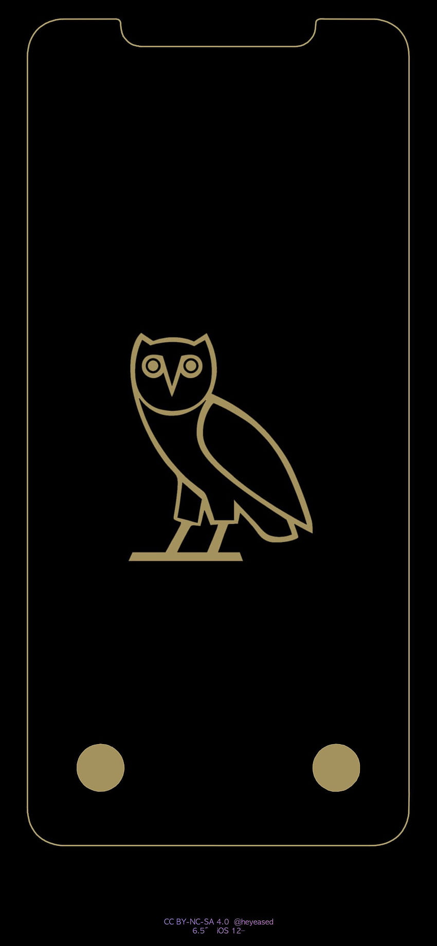 Drake OVO logo I made. : iphonex, Aesthetic Drake HD phone wallpaper