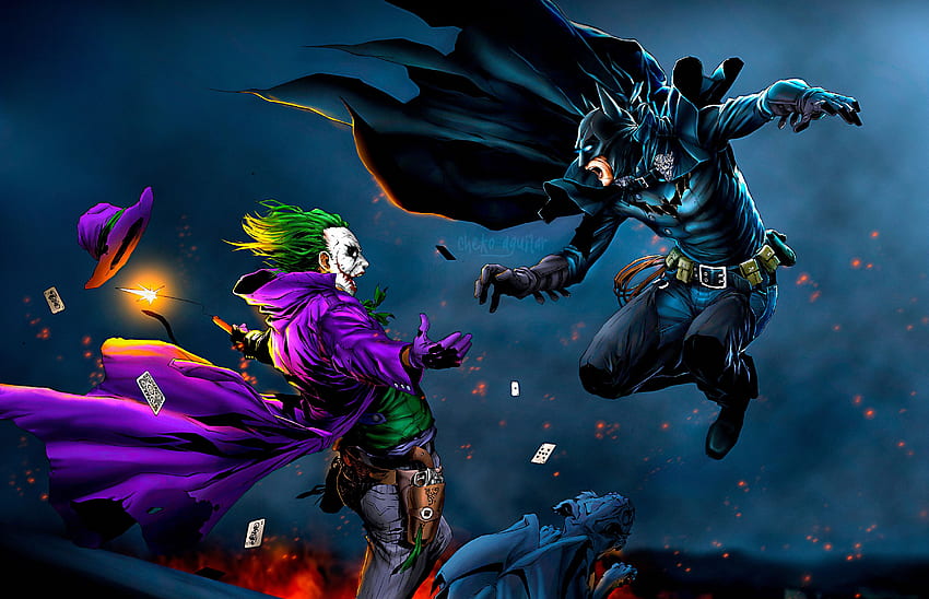 Batman Vs Joker, Süper Kahramanlar, , , Arka Plan ve HD duvar kağıdı