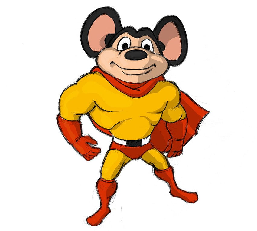 mighty mouse clipart
