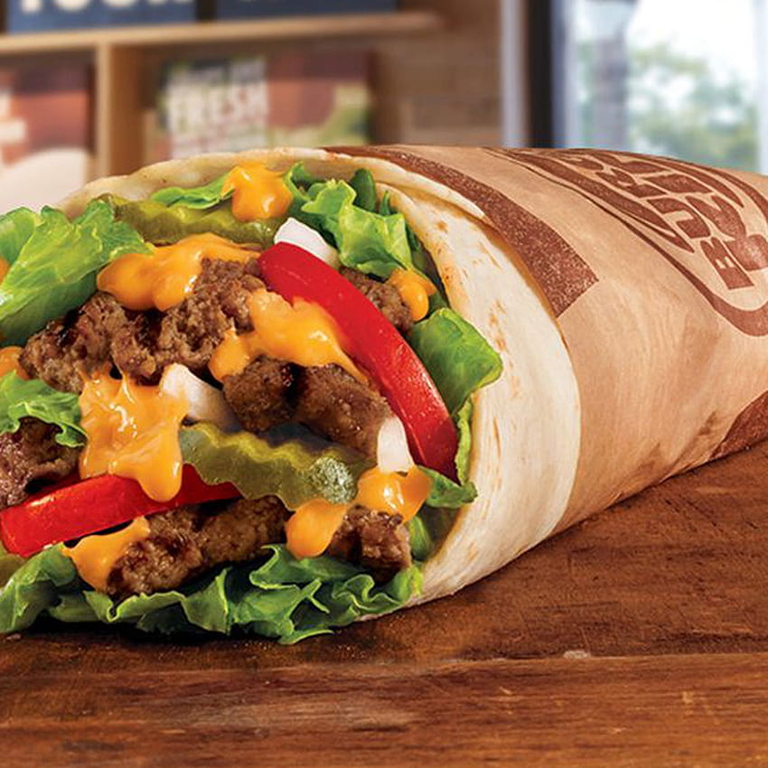 Burger King's Whopper Burrito Is Really Happening HD phone wallpaper