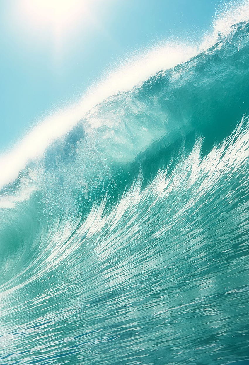 Parallax iOS 7 for iPhone Ready to . Catch, Big-Wave Surfing HD phone wallpaper