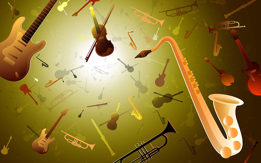 Instrument Background. Bass HD wallpaper