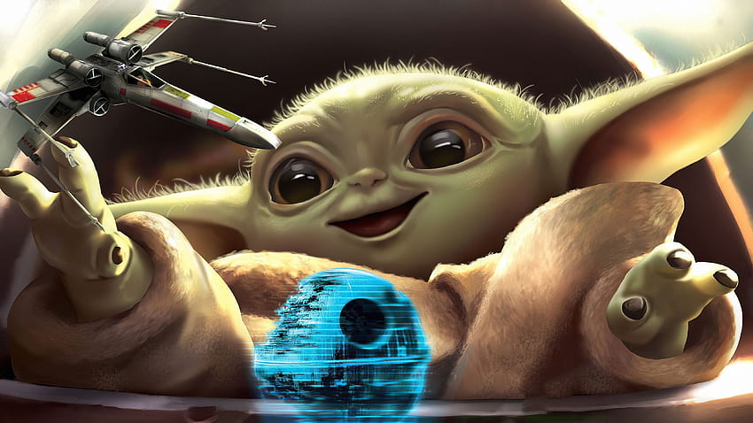 Star Wars Bebek Yoda - & Arka Plan HD duvar kağıdı