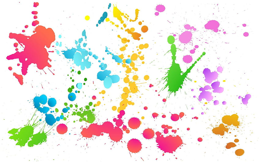 Abstract Paint Splash Full White Background Splatter Paint – Mummy And The Cuties HD wallpaper