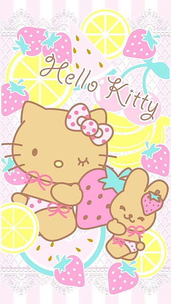 Hello Kitty  HAWAII  Hello kitty art Hello kitty wallpaper Kitty  wallpaper