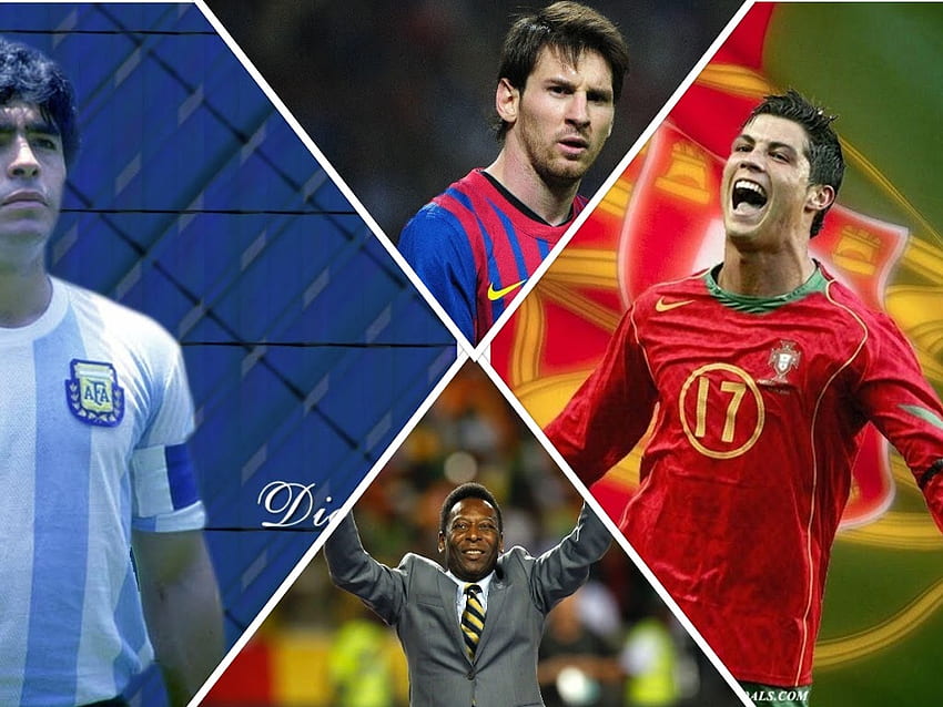 Pele, Maradona, Messi, Ronaldo - Siapa Pesepakbola Terhebat? - 2020 - Banyak Ado Tentang Segalanya, Messi dan Maradona Wallpaper HD