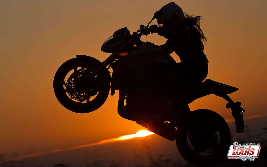 . Louis Motorcycle & Leisure, Motorcycle Wheelie HD wallpaper
