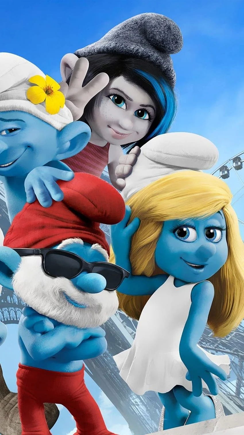 The Smurfs 2 IPhone 8 7 6 6S , Background HD phone wallpaper