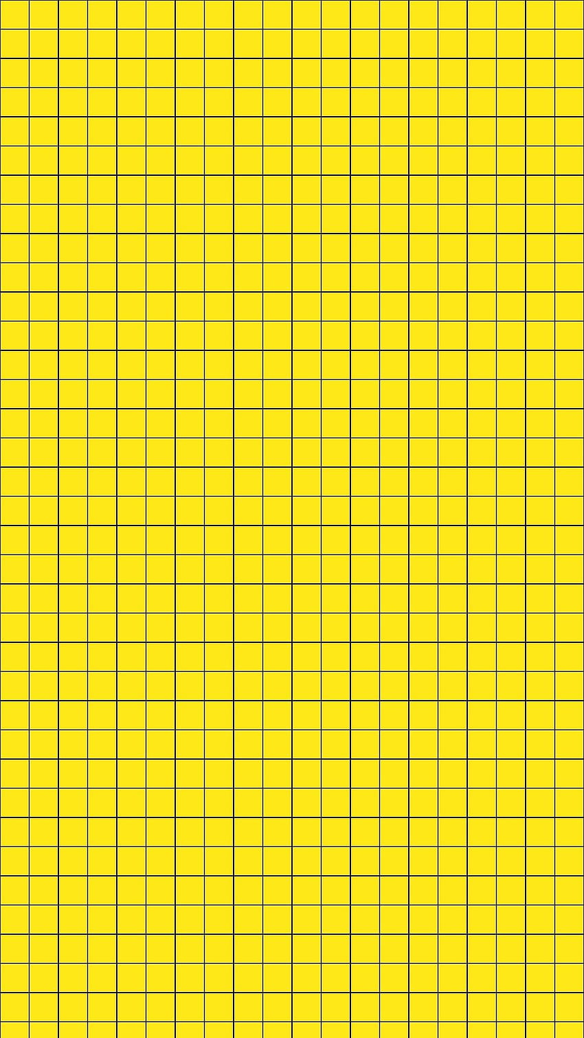 Aesthetic Yellow Plaid HD phone wallpaper