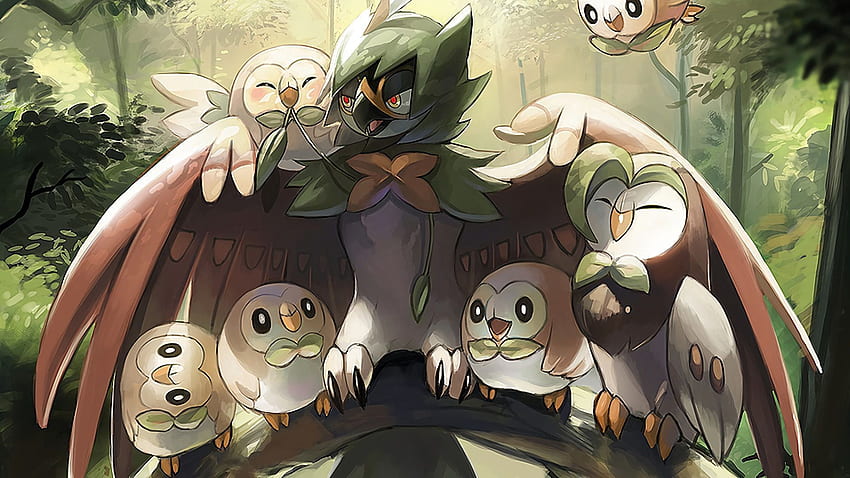 Rowlet Is Incredibly Adorable in the Pokemon Sun and Moon Anime
