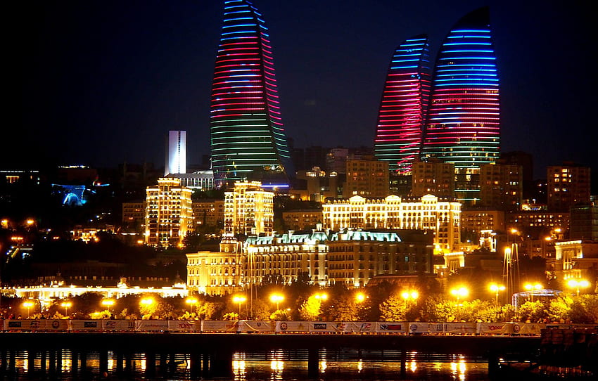 nuit nuit Azerbaïdjan Azerbaïdjan Bakou Bakou [] pour votre , Mobile & Tablet. Explorez l'Azerbaïdjan. Azerbaïdjan , Drapeau Azerbaïdjan , Bakou Azerbaïdjan Fond d'écran HD