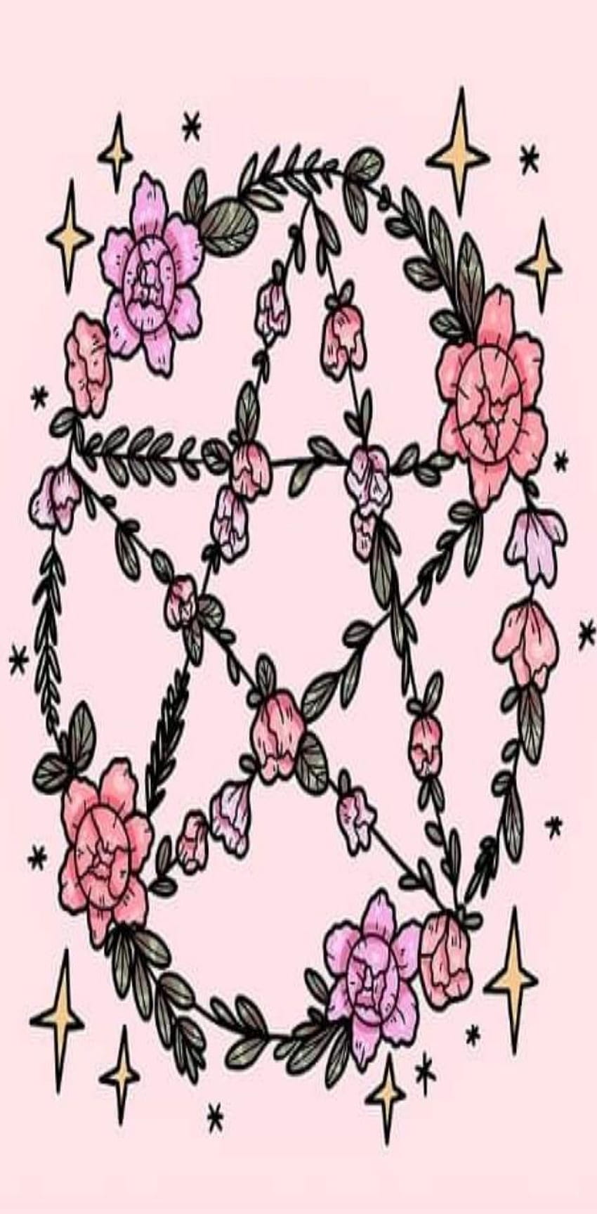 Pastel Witch Fabric Wallpaper and Home Decor  Spoonflower