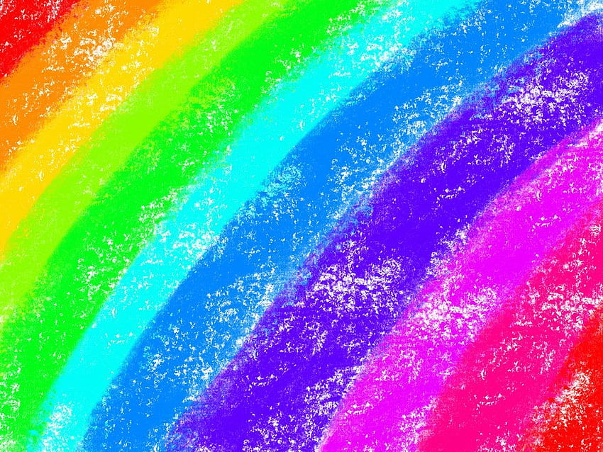 pastel boya gökkuşağı mum boya, mum boya renkleri HD duvar kağıdı
