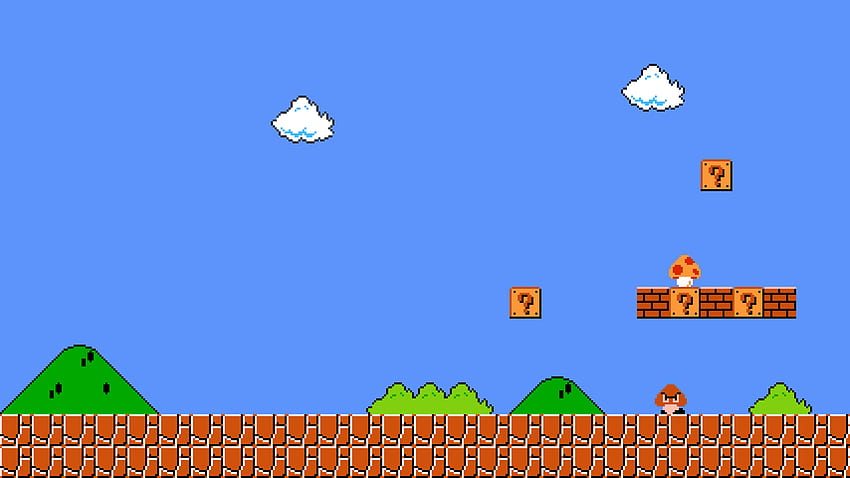 Super Mario digital fondo de pantalla