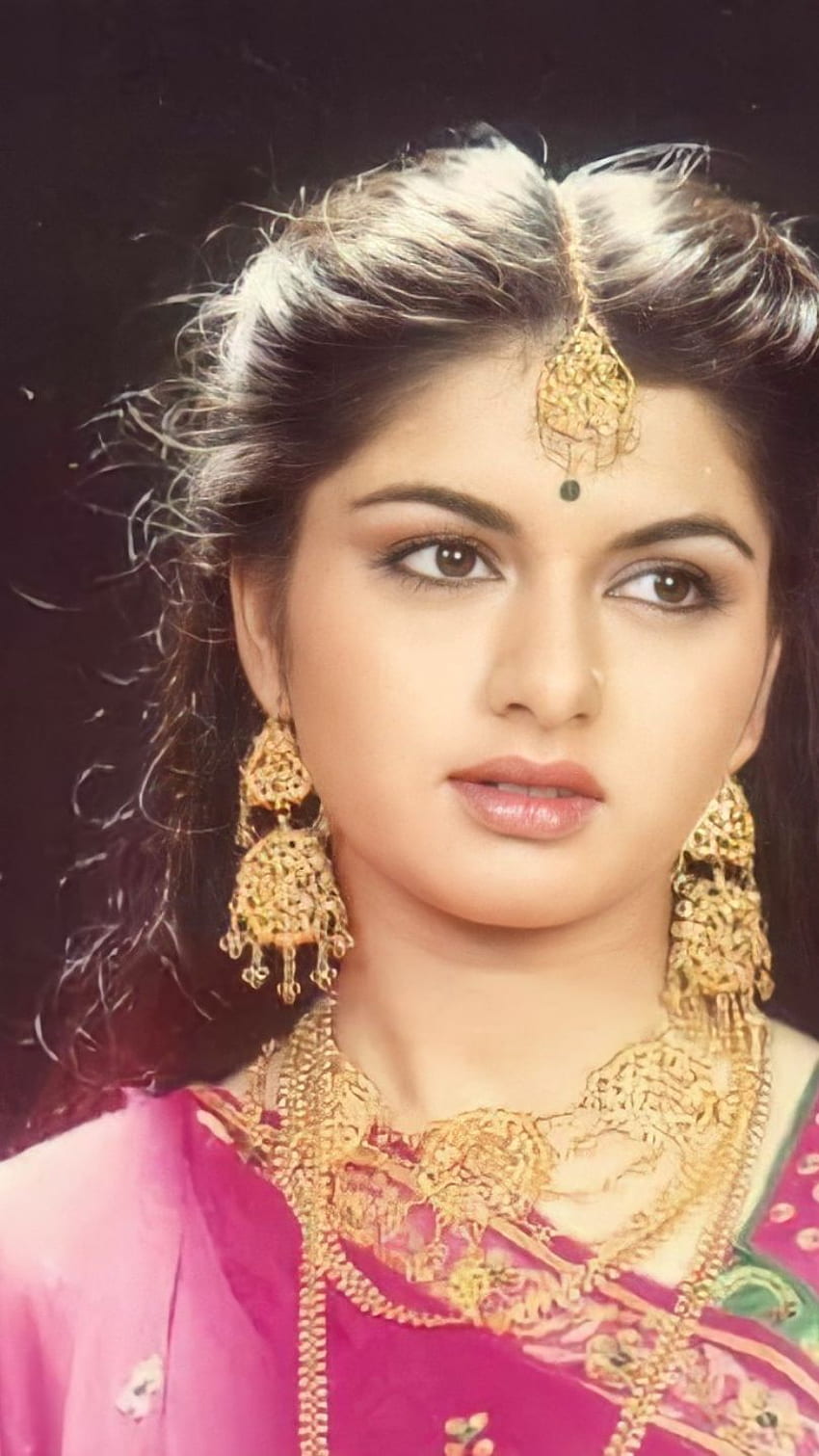Bhagyashree, bollywood actress, vintage HD phone wallpaper
