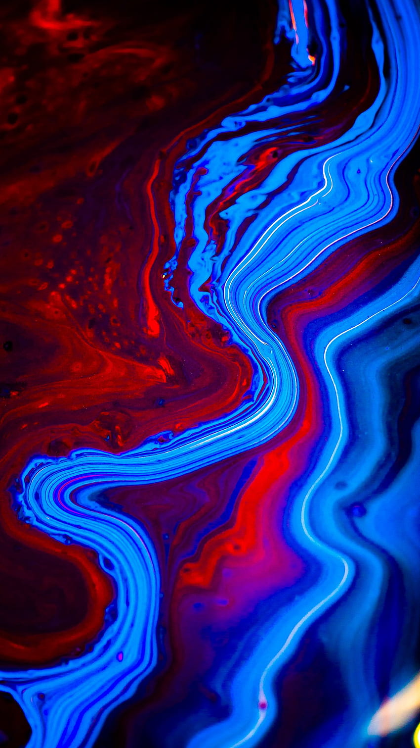 paint, liquid, fluid art, stains, distortion, red, blue q samsung galaxy s6, s7, edge, note, lg g4 background HD phone wallpaper