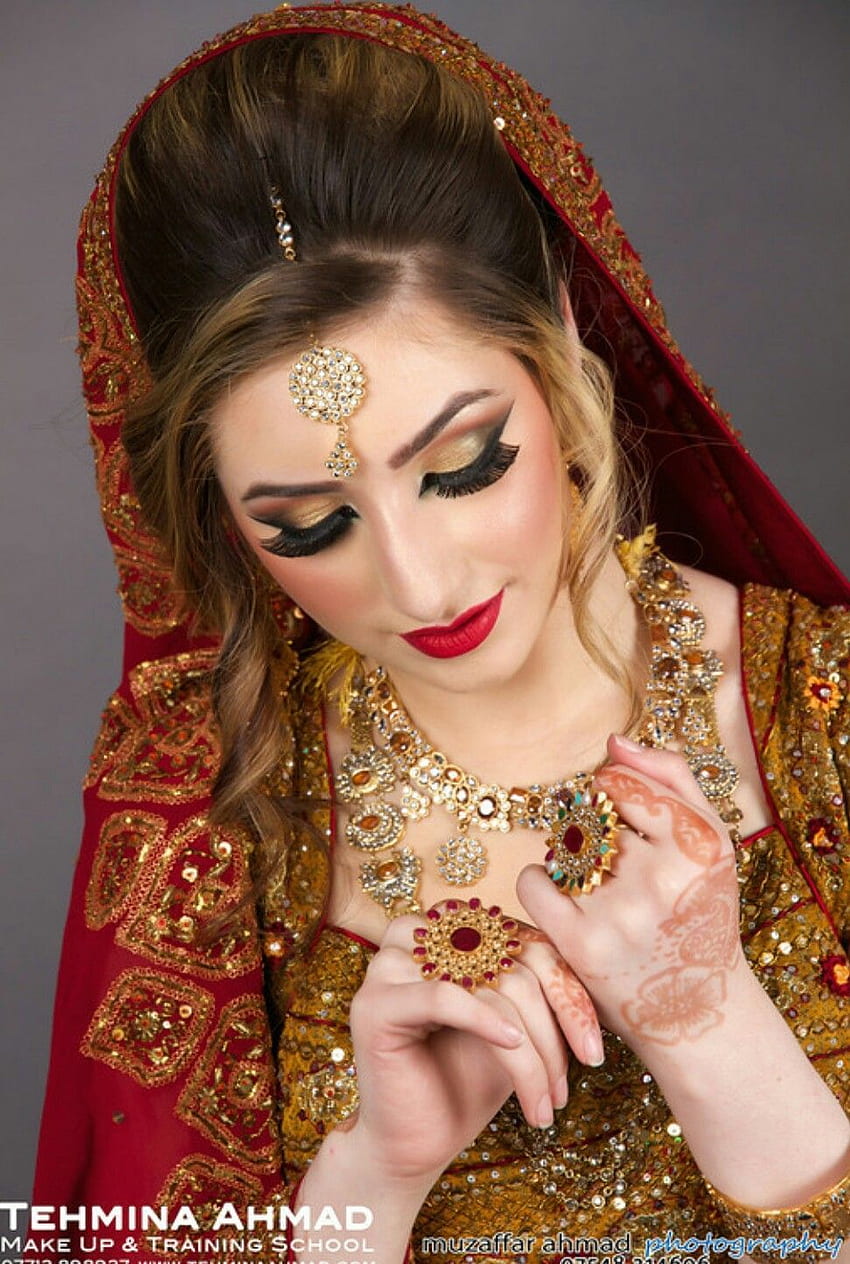 Brautmode aller Länder von FrãYâl TânâWárâT Musãvvîr. Bengali, Make-up-Hochzeit HD-Handy-Hintergrundbild