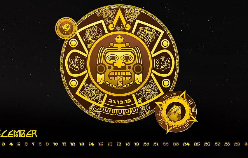 Maya, the end of the world, calendar, December, december, comic for , section разное, Mayan Calendar HD wallpaper