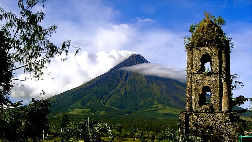 Vulcano Mayon – Viaggio nelle Filippine Sfondo HD
