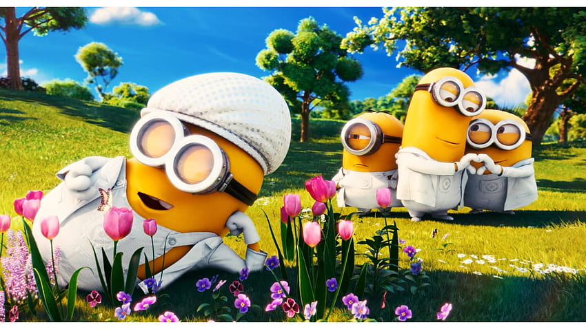 Minion For Quotes. QuotesGram, Minions Love HD wallpaper